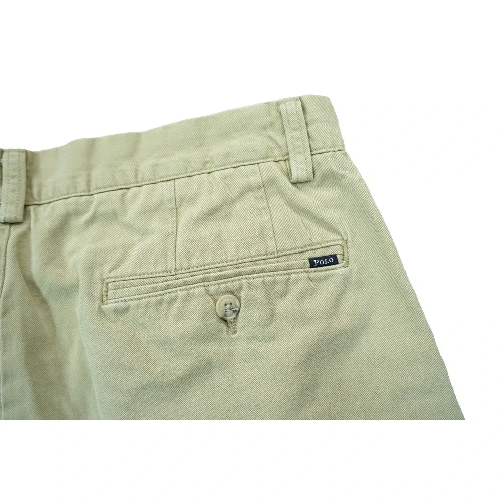Polo Ralph Lauren Shorts‎ Men 32 Beige Tan Chino Golfer Hike Fish Camper